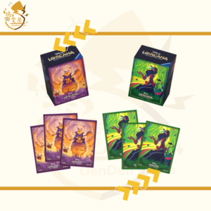 Lorcana Set 6 Azurite Sea - Card Sleeves and Boxes