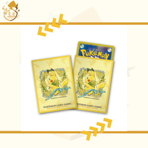 PTCG 卡套 日版 MIMOSA e POKÉMON 皮卡丘與含羞草花